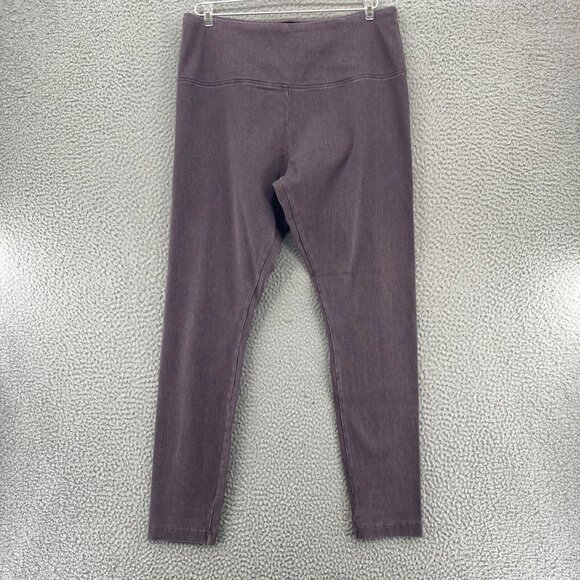 Lysse Pants Womens Extra Large Gray Stretch Pull On Leggings Skinny Ankle Casual - Picture 1 of 12